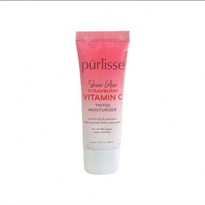 purlisse SHEER GLOW STRAWBERRY VITAMIN C TINTED MOISTURIZER LIGHT